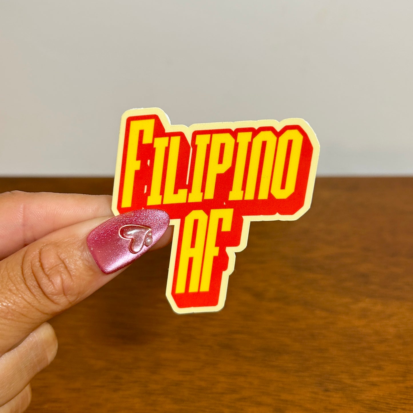 Filipino Theme Die-Cut Stickers