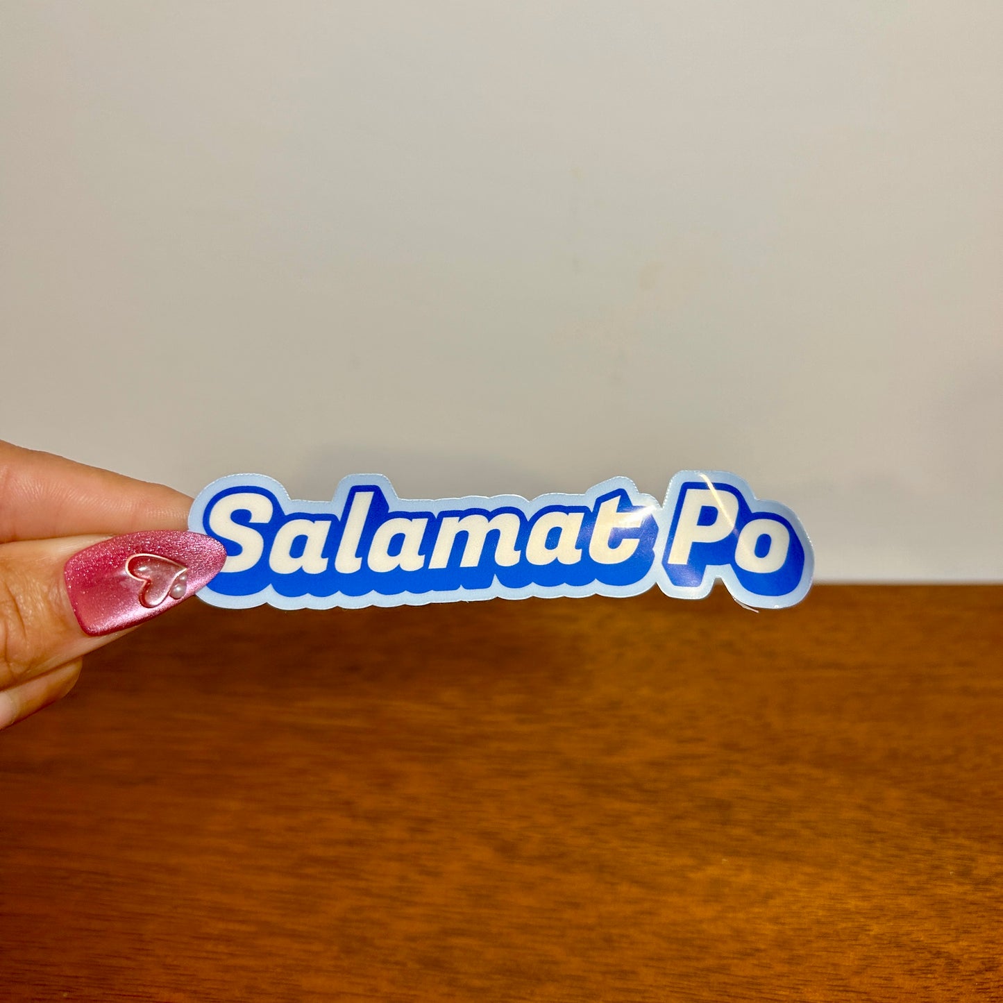 Filipino Theme Die-Cut Stickers