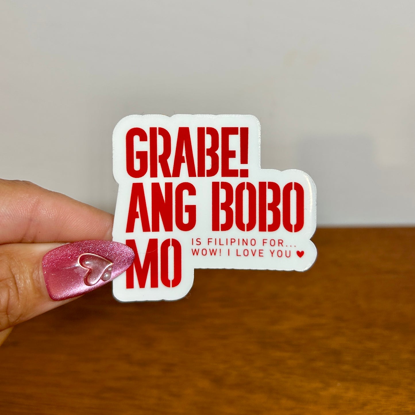 Filipino Theme Die-Cut Stickers