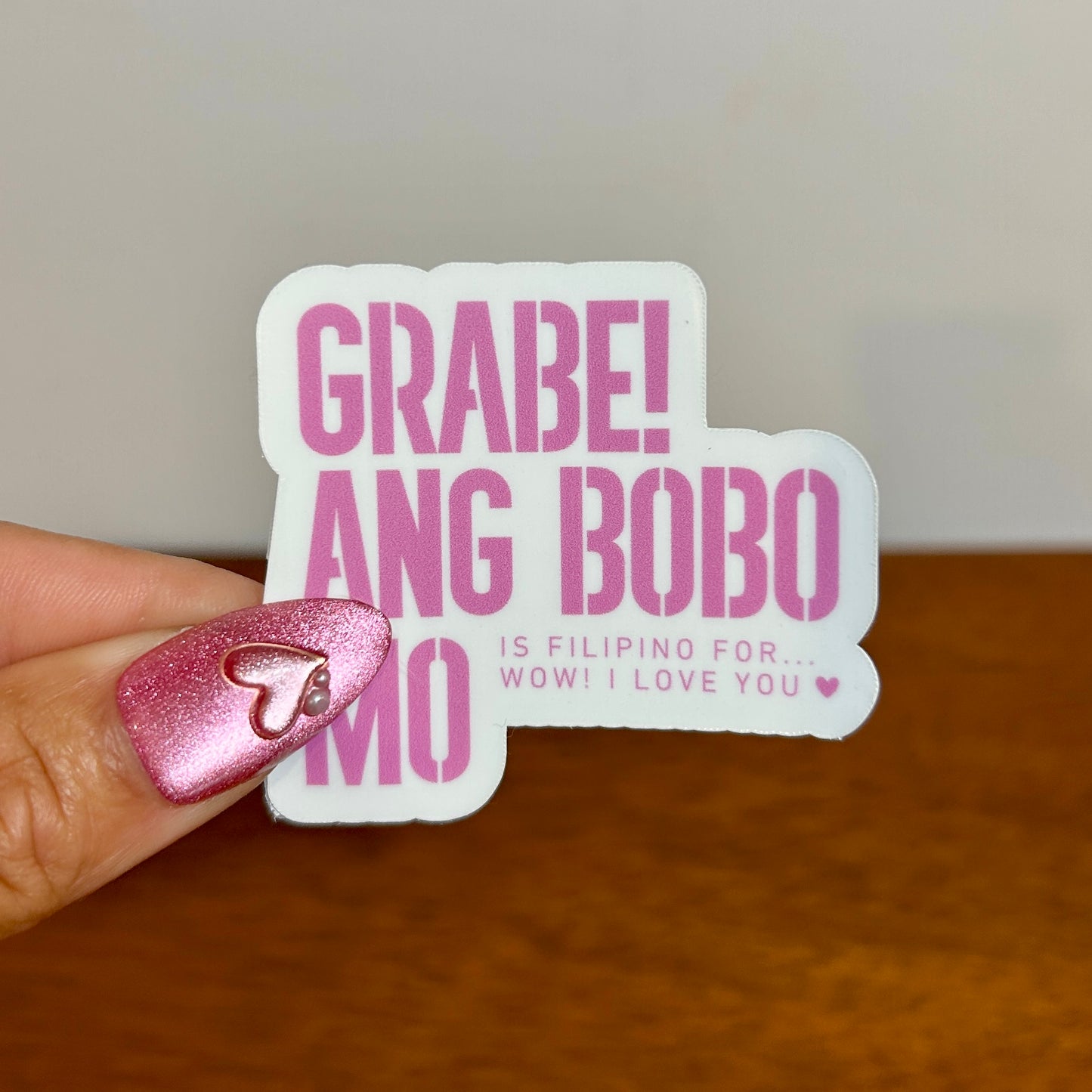 Filipino Theme Die-Cut Stickers
