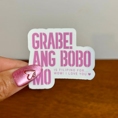 Filipino Theme Die-Cut Stickers