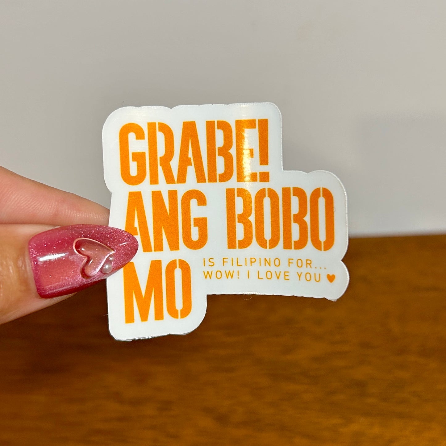 Filipino Theme Die-Cut Stickers