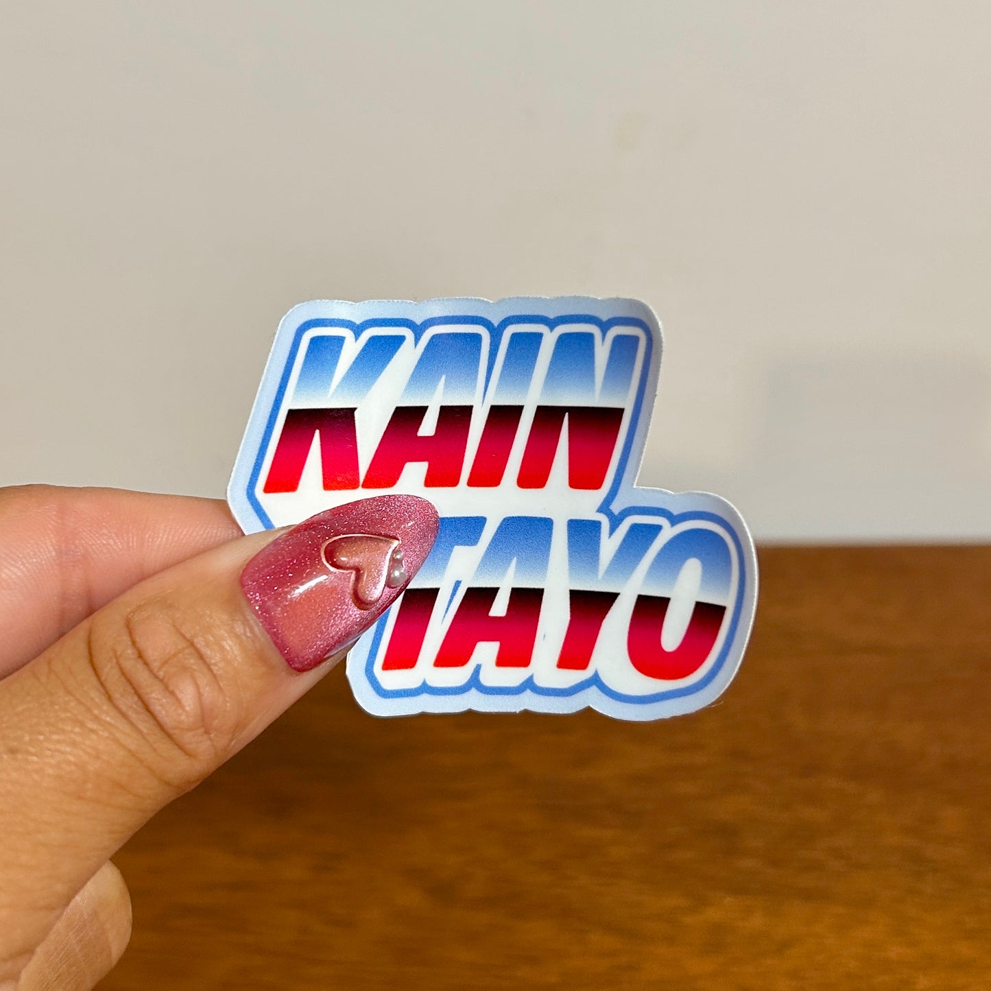 Filipino Theme Die-Cut Stickers