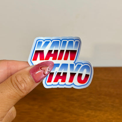 Filipino Theme Die-Cut Stickers