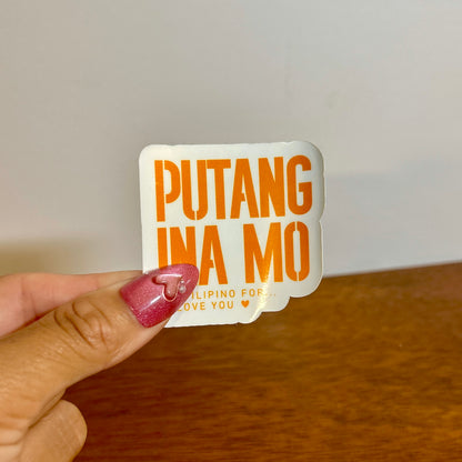 Filipino Theme Die-Cut Stickers