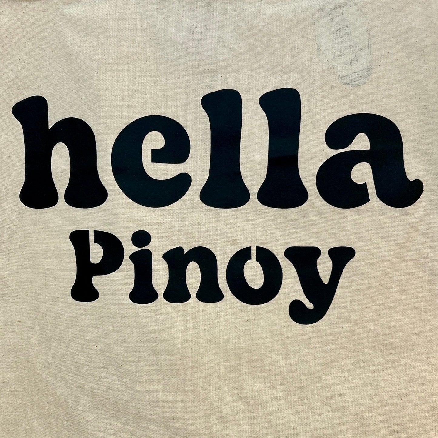 "hella Pinoy" Tote