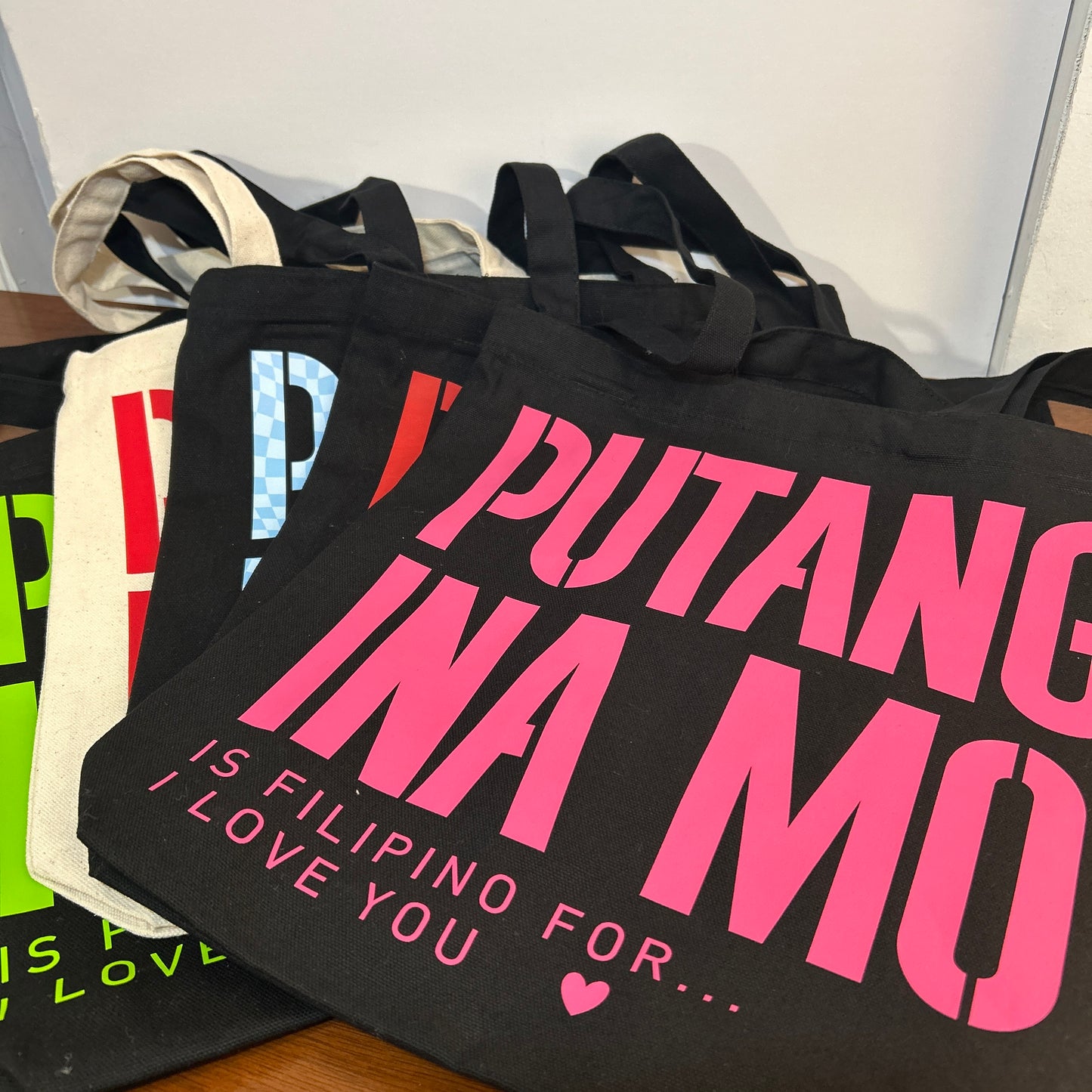 "PUTANG INA MO.. ♡" Tote