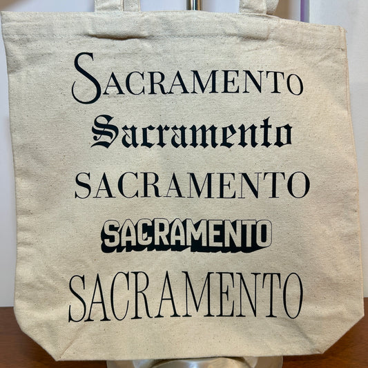 "Sacramento" City Tote