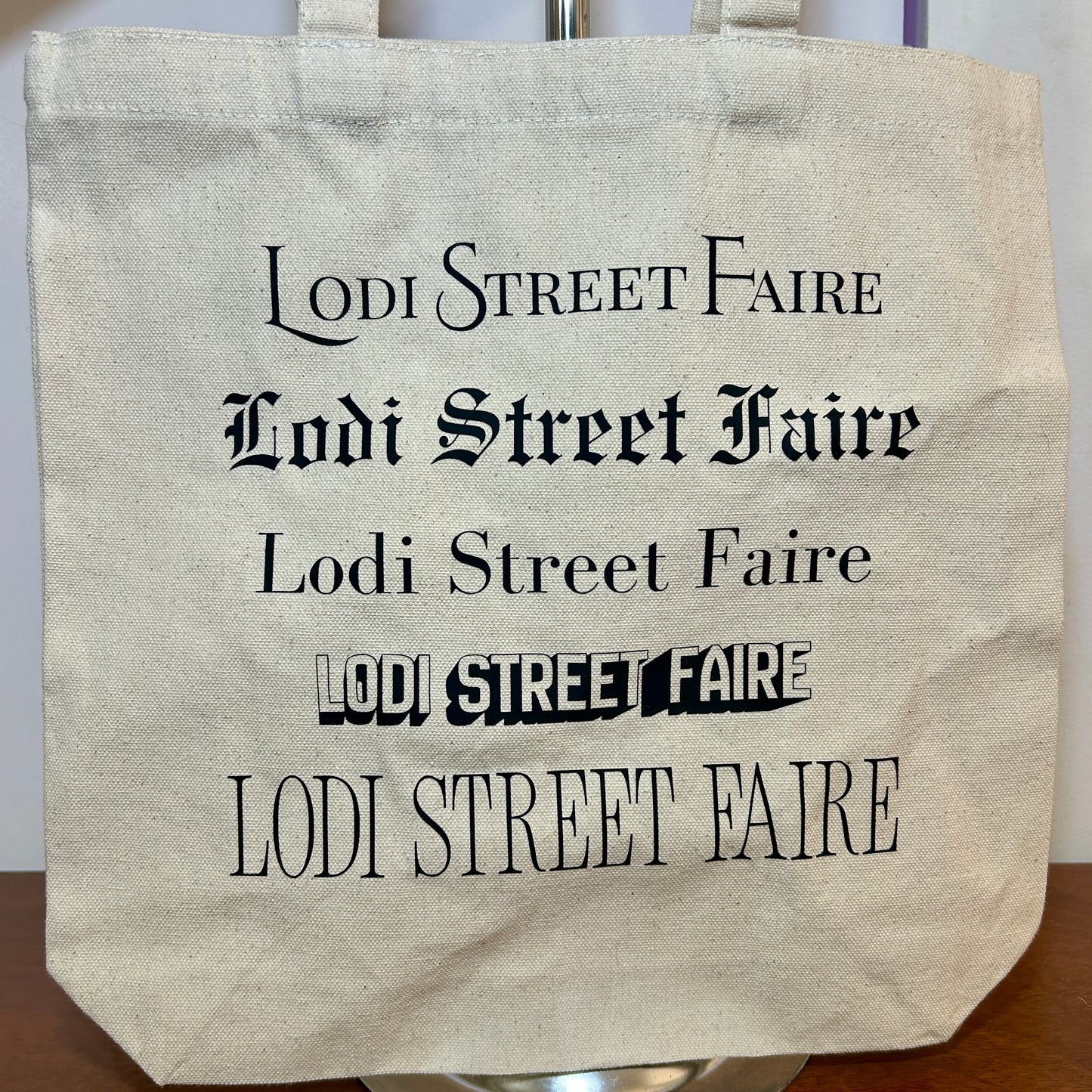 "Lodi Street Faire" Market Tote
