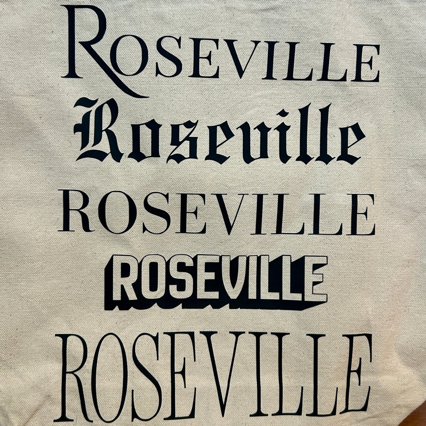 "Roseville" City Tote