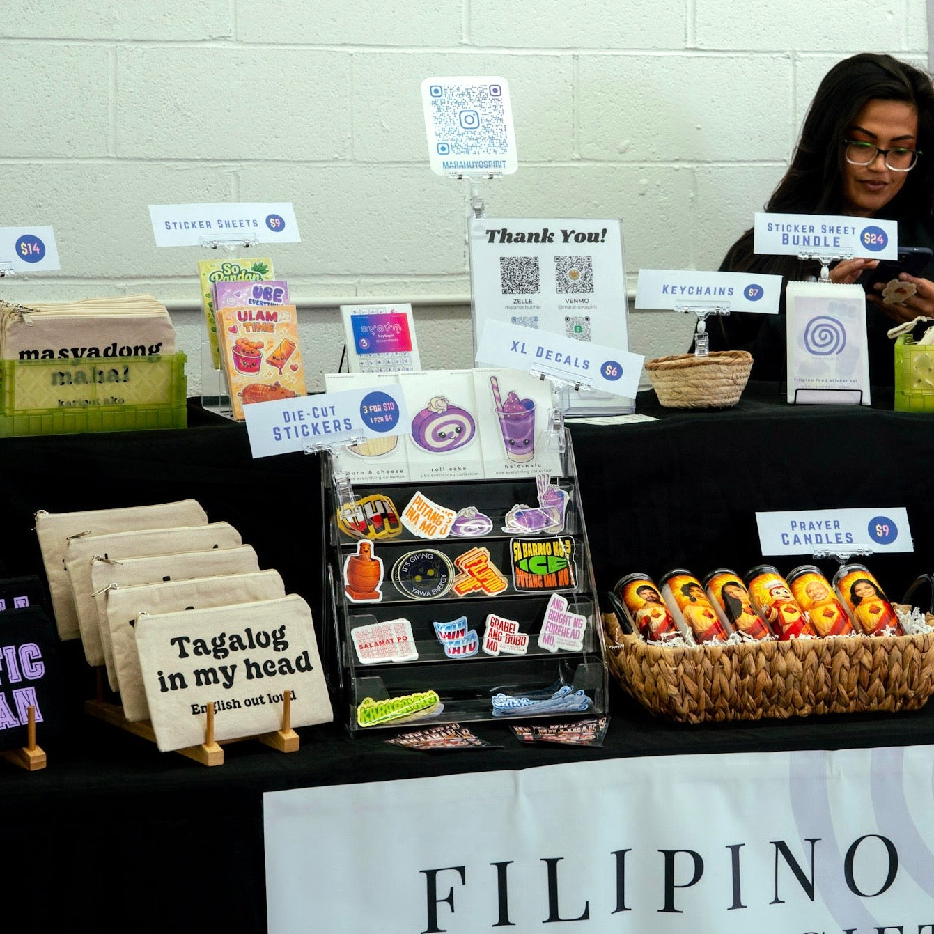 Filipino Theme Die-Cut Stickers