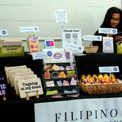 Filipino Theme Die-Cut Stickers
