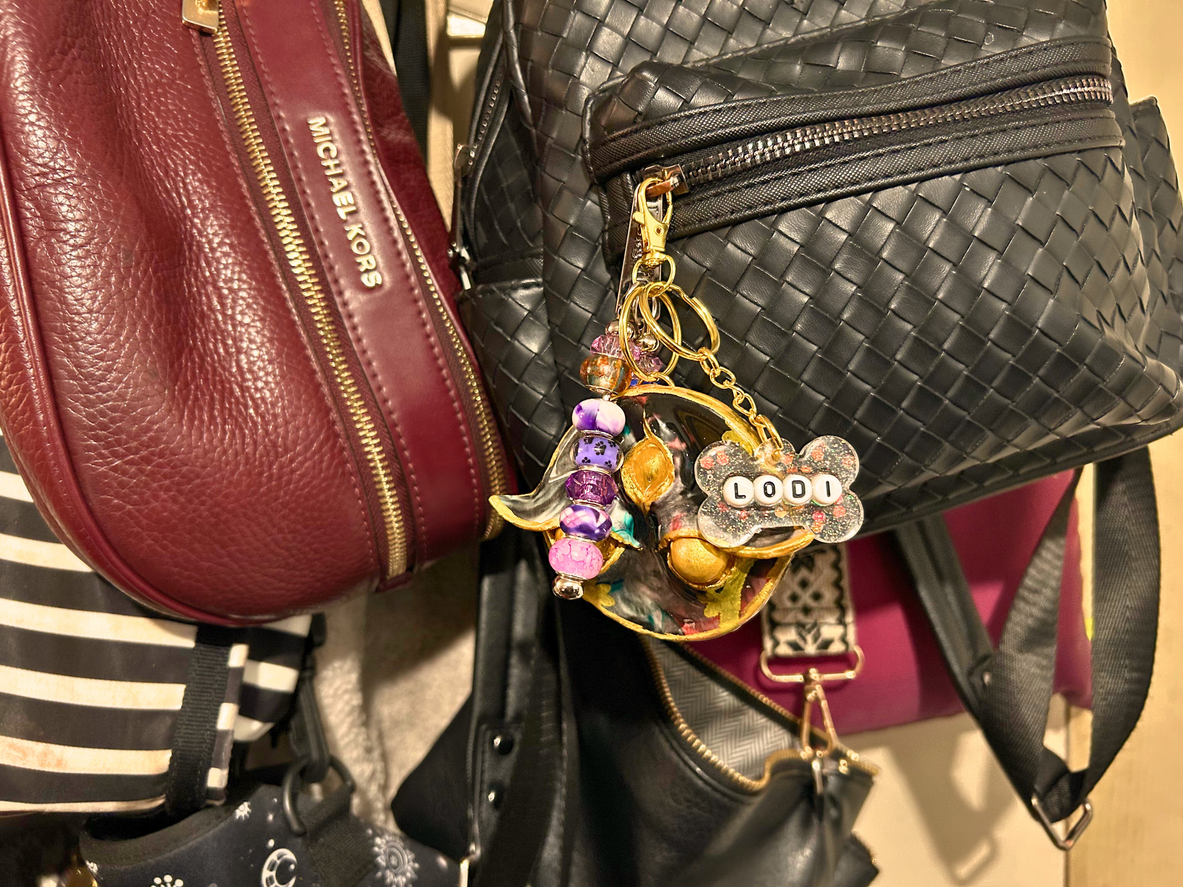 Filipino Batok Spirit resin charm with glossy finish and traditional Visayan batok motifs.