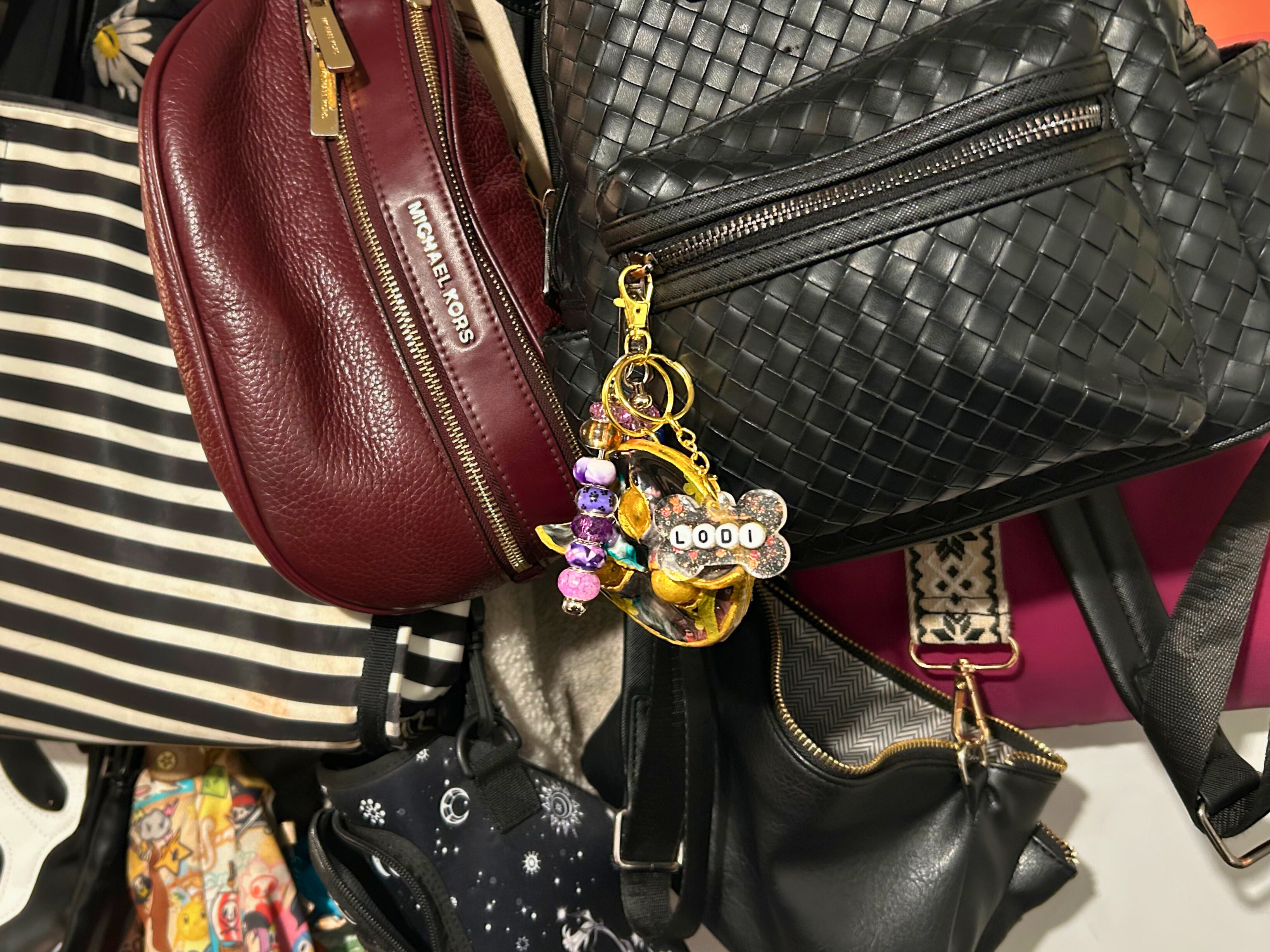 Filipino Batok Spirit resin charm with glossy finish and traditional Visayan batok motifs.